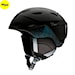 Snowboard Helmet Smith Mission matte black stripes 2025