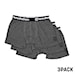 Boxer Shorts Horsefeathers Dynasty 3 Pack heather anthracite