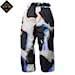 Burton Ag Flyrail Gore 2L Pants large acidic watercolor