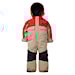 Kombinezon snowboardowy Burton Toddler One Piece flame scarlet/summit taupe 2026