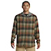 Quiksilver Sandbar grape leaf sandbar hooded flan