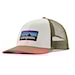 Kšiltovka Patagonia P-6 Logo Lopro Trucker birch white 2025