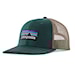 Kšiltovka Patagonia P-6 Logo Trucker Hat cascade green 2025