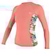 Lycra O'Neill Wms Side Print L/S Rash desert flower/cara floral 2025