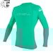 Lycra O'Neill Youth Basic Skins L/S Rash Guard light aqua 2026