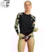Roxy LS Lycra anthracite island escape