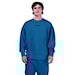 Fox Wordmark Oversized Fleece Crew twilight