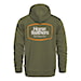 Hoodie Horsefeathers Bronco loden green 2024