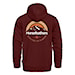 Hoodie Horsefeathers Mount red pear 2024
