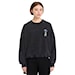 Volcom Wms FA Mickey Mason Crew vintage black