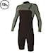 Neoprén O'Neill Hyperfreak Chest Zip 2 mm L/S Spring arabica/chimera 2025