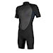 Neopren O'Neill Youth Reactor II 2 mm Back Zip S/S Spring black/slate 2026