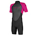 Wetsuit O'Neill Youth Reactor II BZ 2 mm Spring black/berry 2022