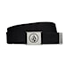 Opasek Volcom Circle Web Belt black 2026