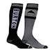 Snowboard Socks Burton Weekend Midweight 2Pk true black 2025