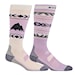 Snowboard Socks Burton Wms Performance Lightweight 2Pk washed lavender 2026