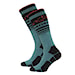 Snowboard Socks Horsefeathers Shaun blue haze 2025