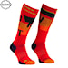 Podkolienky ORTOVOX Freeride Long Socks Cozy Men's cengia rossa 2025