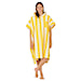 Ponczo After Stripes yellow