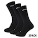 Ponožky Horsefeathers Delete Premium 3-Pack black 2024