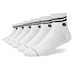 Socks Stance Core Quarter 6 Pack white