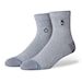 Skarpetki Stance Logoman ST QTR grey heather