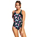 Roxy Roxy Active Pt Technical 1 Pc anthracite floral flow