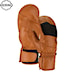 Rukavice na snowboard ORTOVOX Full Leather Mitten bristle brown 2025