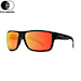 Sunglasses Horsefeathers Zenith gloss black | mirror red