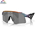 Oakley Stunt Wing purple green colorshift | prizm black
