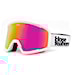 Snowboardové brýle Horsefeathers Huck white | mirror pink 2026
