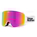 Snowboardové brýle Horsefeathers Lynx white | mirror pink 2026