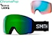 Gogle snowboardowe Smith 4D Mag XL black | cp sun green mirror+cp storm blue 2025