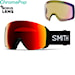 Snowboardové brýle Smith 4D Mag XL black | cp sun red mirror+cp storm yellow 2025