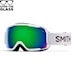 Snowboard Goggles Smith Grom white | green solx mirror antifog 2025