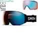 Snowboardové okuliare Smith I/O Mag black | cp pro photochromic blue mir+cp storm blue sen 2026