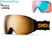 Gogle snowboardowe Smith I/O Mag speed racer | cp sun black gold mir+cp storm blue 2025