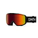 Snowboardové brýle Smith Rally black | red solx mirror antifog 2025