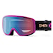 Snowboard Goggles Smith Rally vivid violet | blue sensor mirror antifog 2025