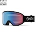 Snowboardové okuliare Smith Reason OTG black | blue sensor mirror antifog 2025