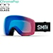 Gogle snowboardowe Smith Skyline black | cp storm rose flash 2025