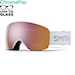 Snowboard Goggles Smith Skyline white chunky knit | cp ev rose gold miror 2025