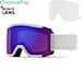 Snowboard Goggles Smith Squad white vapor | cp edviolet mirror+clear 2025