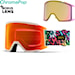 Gogle snowboardowe Smith Squad XL artist series tall boy | cp ed red mir+cp storm yellow flash 2025