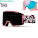 Snowboard Goggles Smith Squad XL dusk portal | cp sun black+cp storm blue 2025