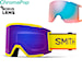 Snowboardové okuliare Smith Squad XL high voltage | cp ed violet mirror+cp storm blue 2025