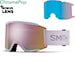 Snowboardové okuliare Smith Squad XL lunar fog | cp ed rose gold mir+cp storm rose flash 2026