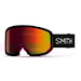 Snowboardové okuliare Smith Transfer black | red sol-x mirror 2026
