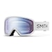 Snowboardové brýle Smith Transfer white | blue sensor mirror 2026