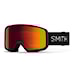 Snowboardové okuliare Smith Tribute black | red sol-x mirror 2026